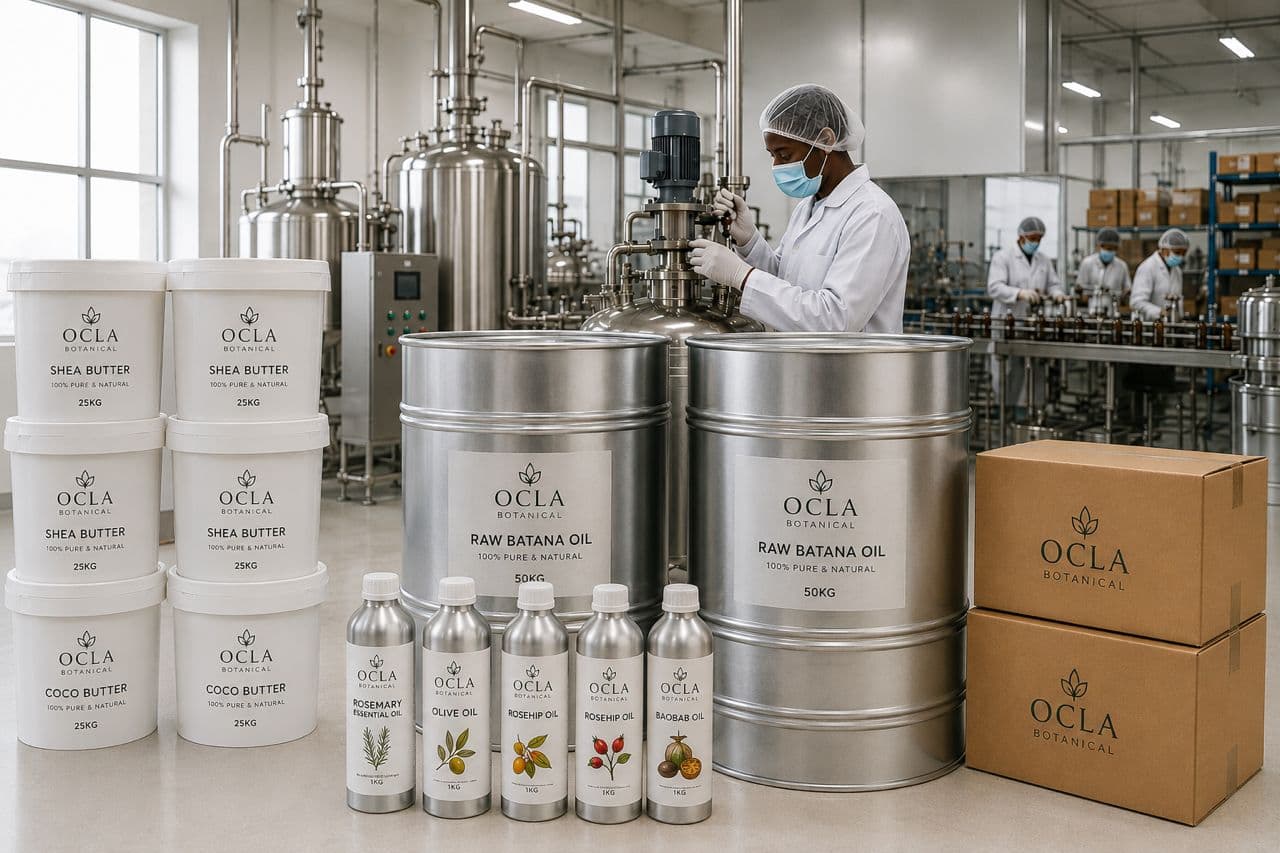 OCLA Botanical premium botanical formulations from West Africa