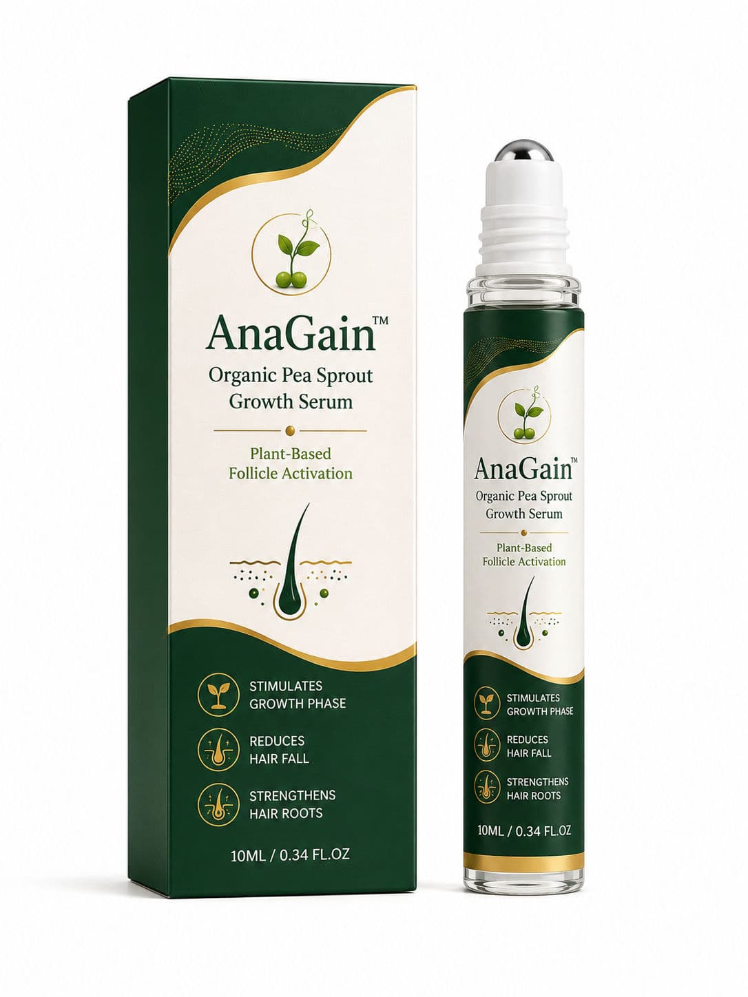 AnaGain™ Organic Pea Sprout Growth Serum