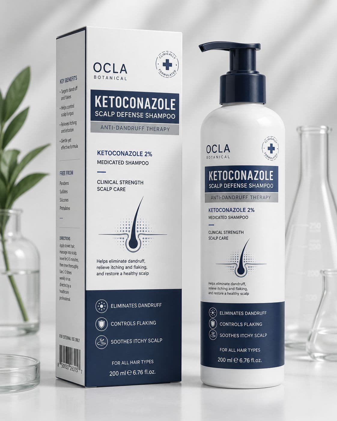 Ketoconazole 2% Scalp Defense Shampoo