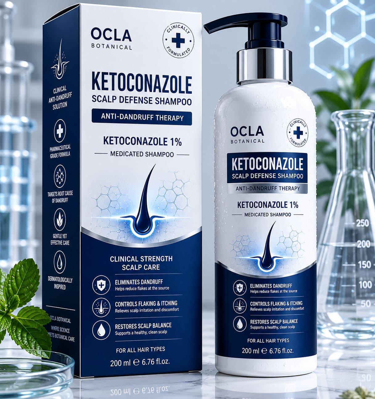 Ketoconazole 1% Scalp Defense Shampoo
