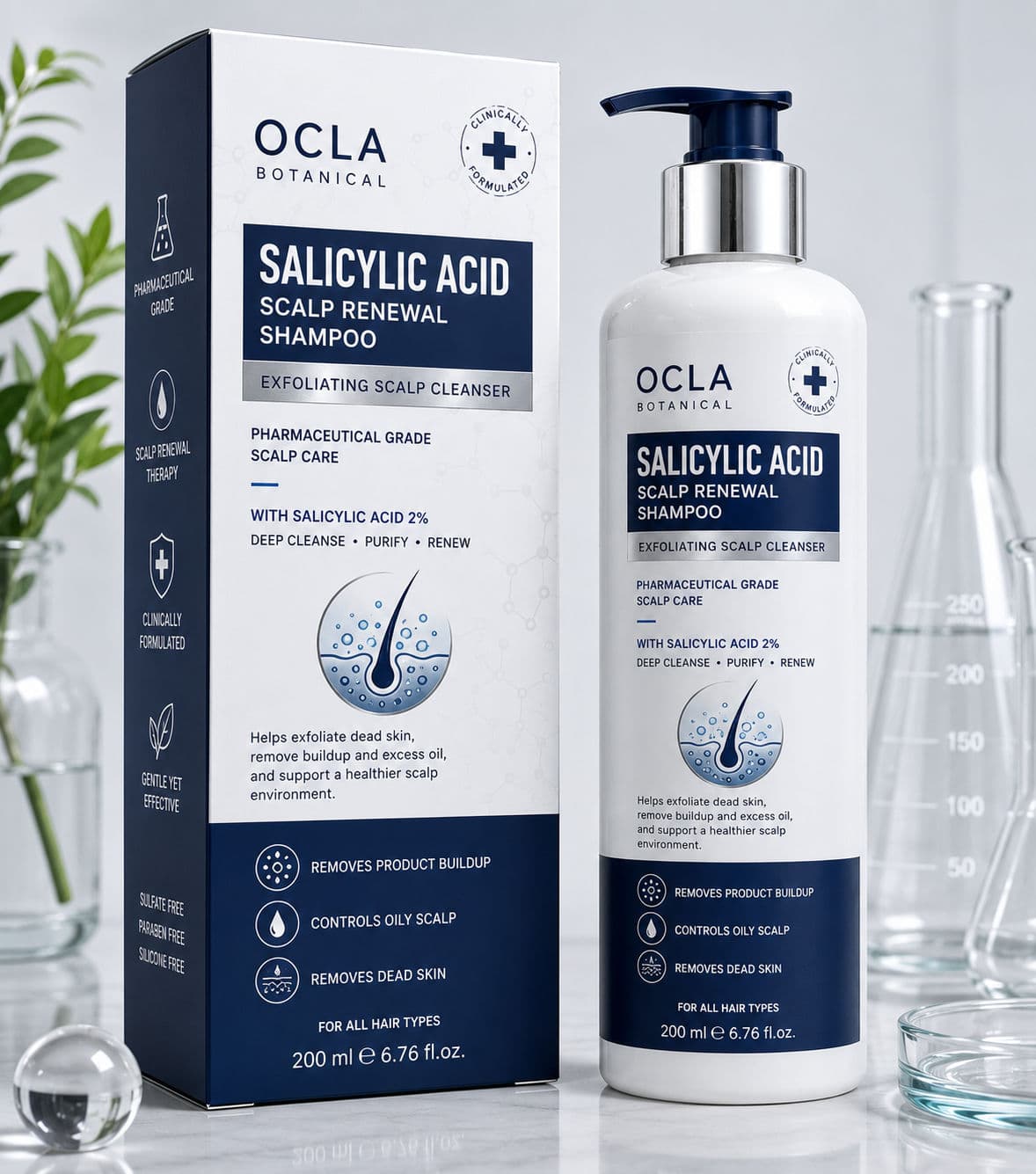 Salicylic Acid Scalp Renewal Shampoo
