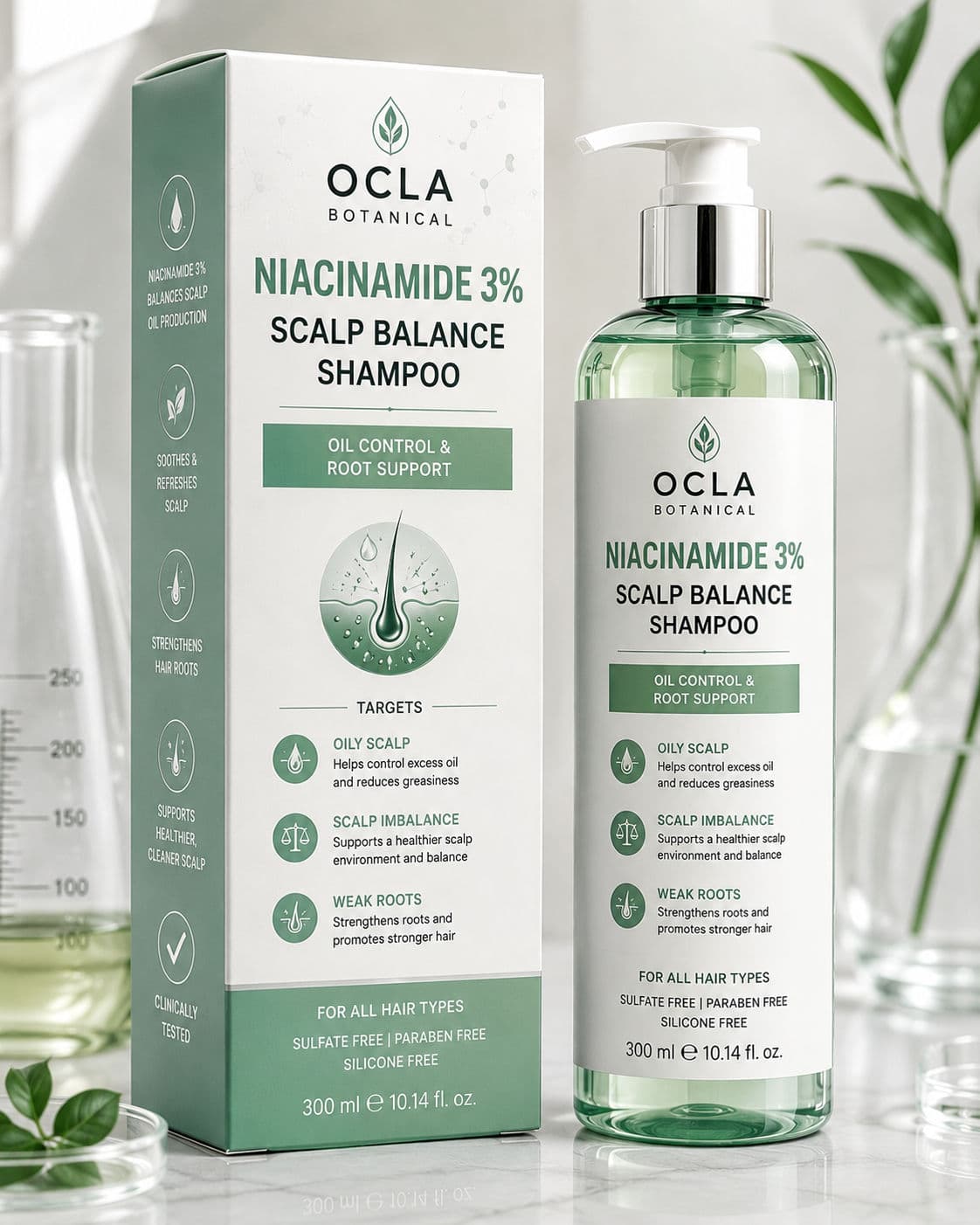 Niacinamide 3% Scalp Balance Shampoo