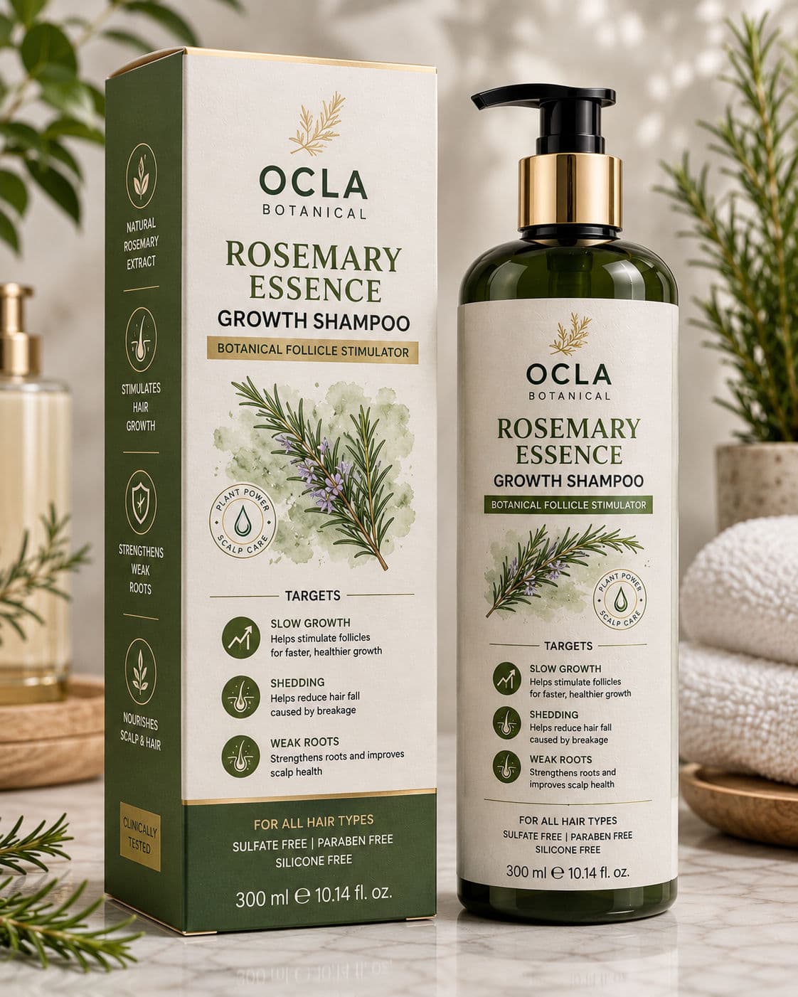Rosemary Essence Growth Shampoo
