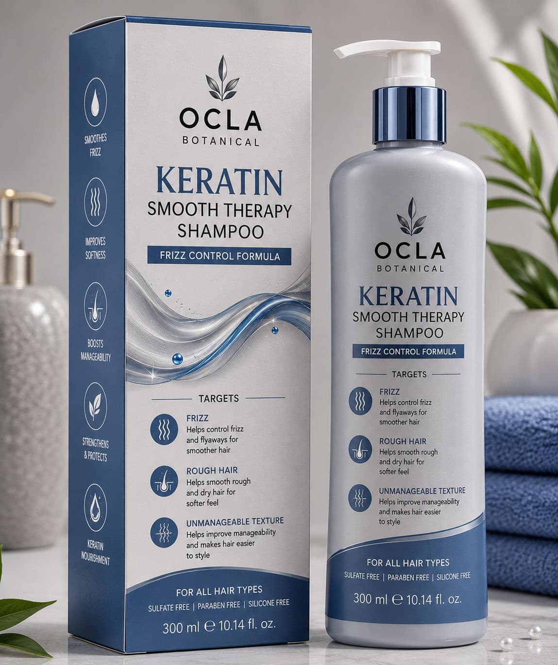 Keratin Smooth Therapy Shampoo