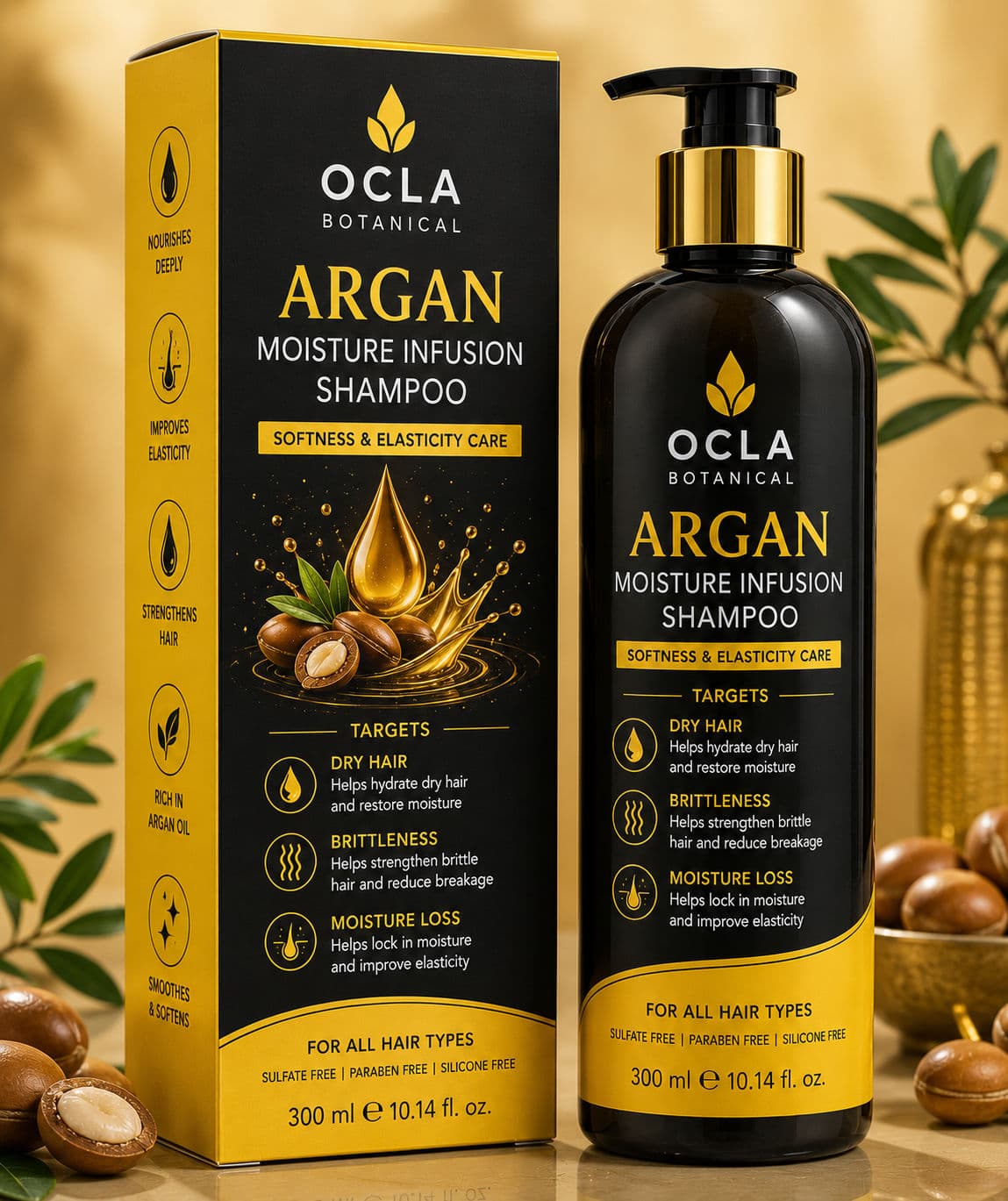 Argan Moisture Infusion Shampoo